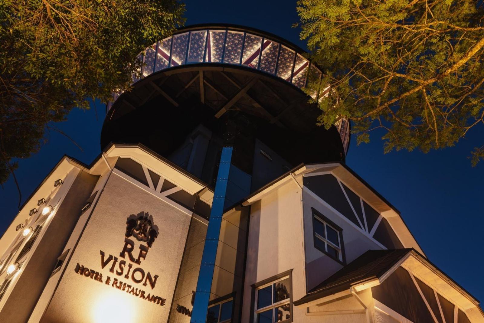 Hotel E Restaurante Giratorio Rf Vision - A Melhor Vista 360 De Gramado Exterior foto